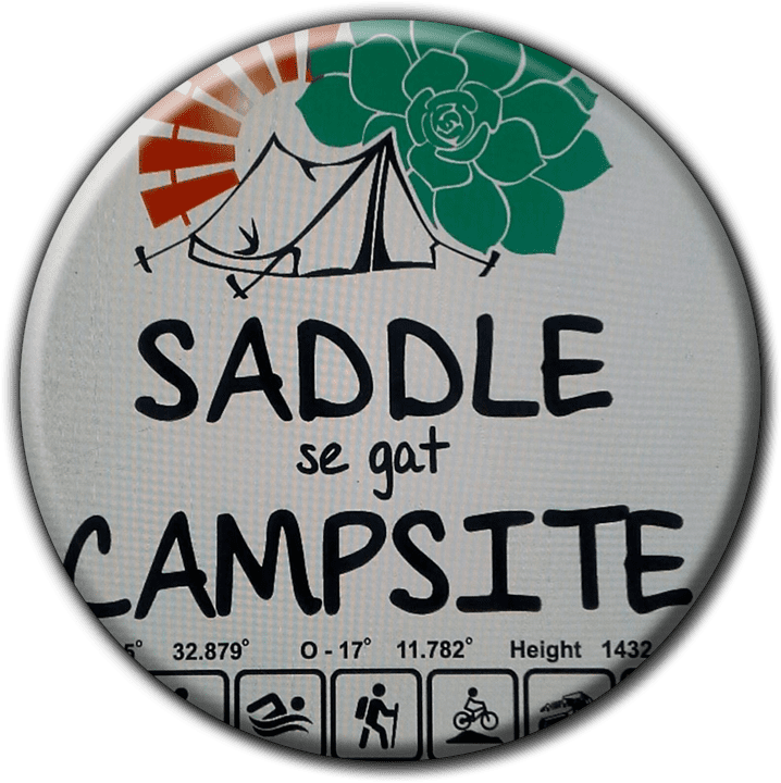 Saddle se Gat Campsite banner