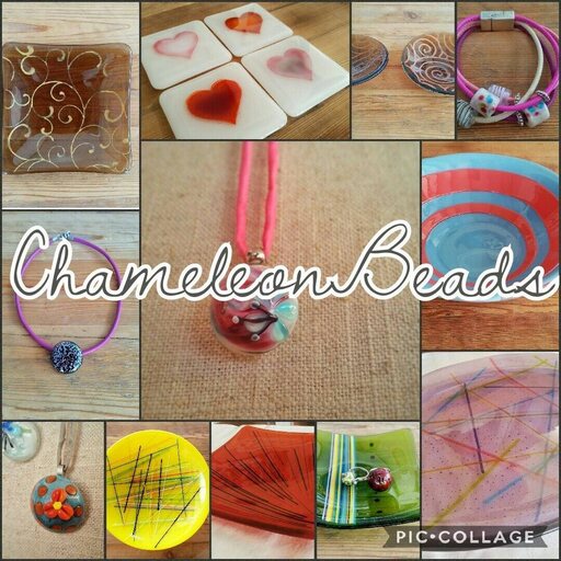 Glass Chameleon - Décor in Walvis Bay, Namibia