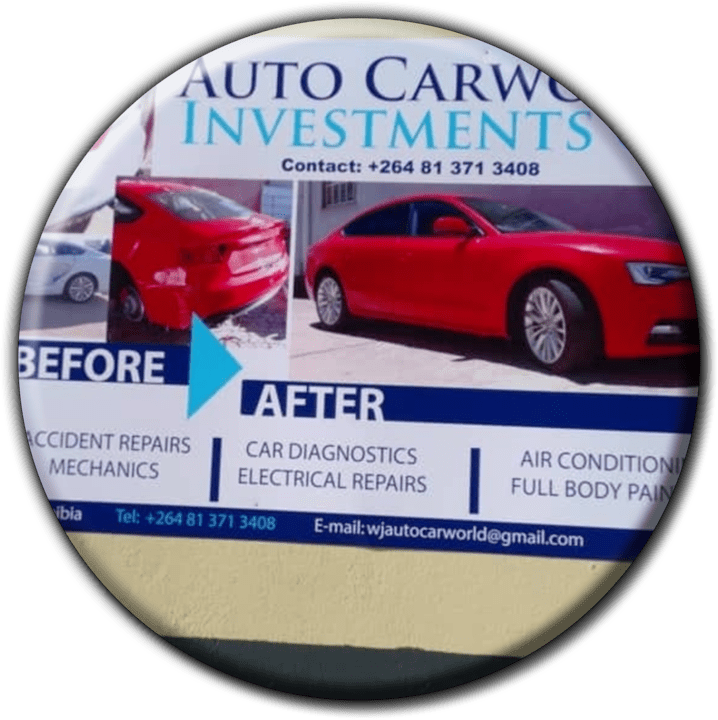 Carworld Panel Beaters banner